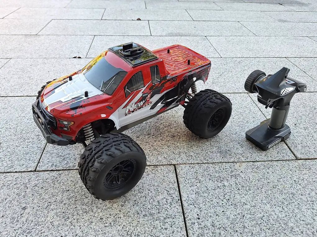 RC Reely New1, Modellauto Elektro Monstertruck Allradantrieb