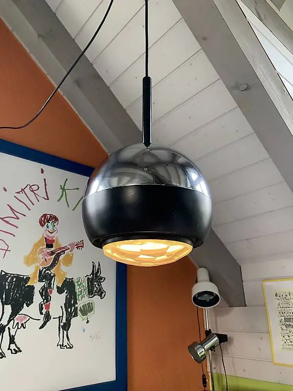 Vintage Stilnovo - Kugelspot - Space Age 70er Hängelampe