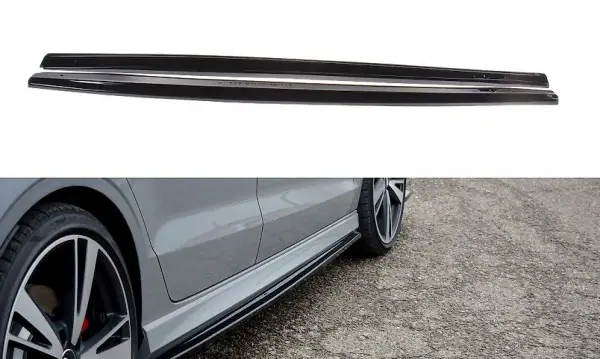 Rajout bas de caisse pour Audi RS3 8V Sedan Facelift +2017