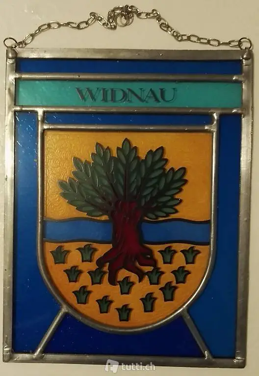 Wappenscheibe Politische Gemeinde WIDNAU St.Gallen von Arty
