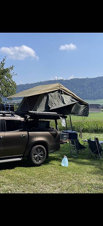 Dachzelt mit Unterzelt