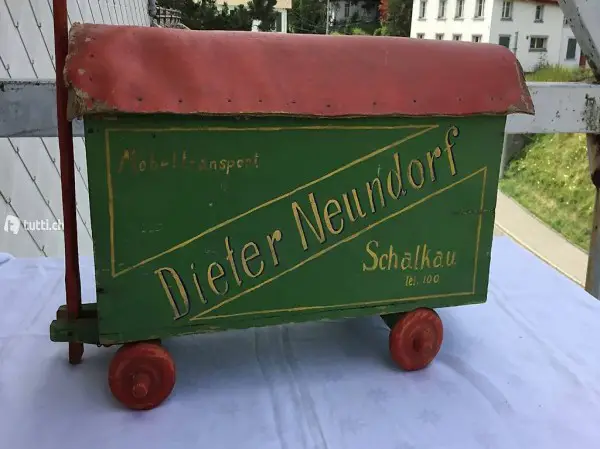  Puppen Möbeltransportwagen