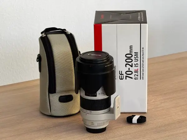 Canon EF 70-200 mm 2,8 L IS USM Objektiv in Originalverpackung