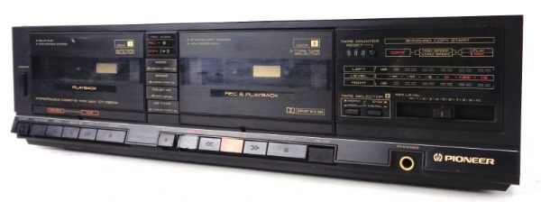 PIONEER CT-1180W Doppelkassettendeck Stereo Vintage