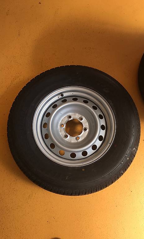 1 ruota ferro Toyota landcruiser/hilux 245/70/17