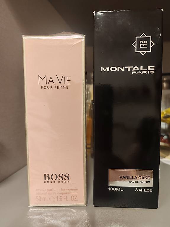 New Montale -100 ml, und Hugo boss- 50 ml