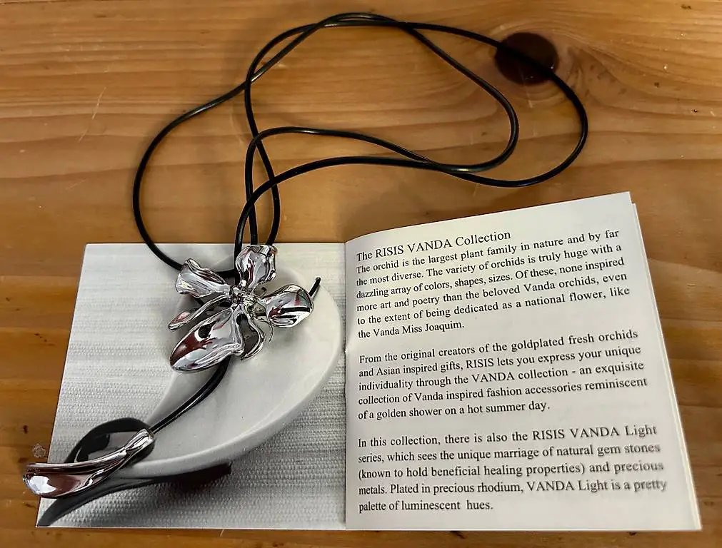 RISIS VANDA Orchideen Halsschmuck