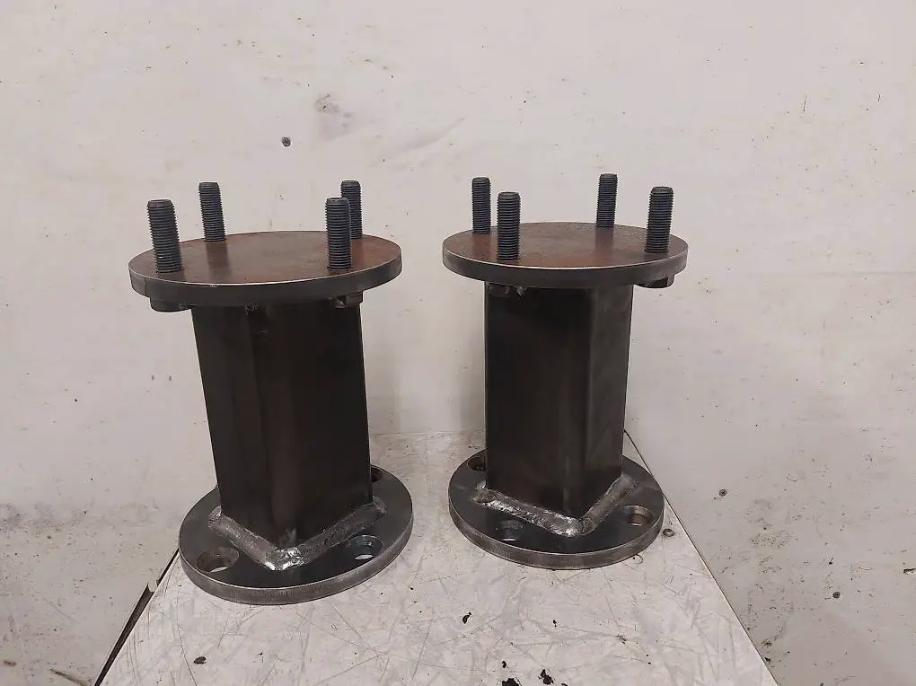 Spurverbreiterung Doppelrad Flansche nach Wunschbreite