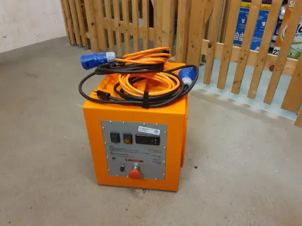 Heizgerät zur Bettwanzenbekämpfung mit Hitze und Wärme.