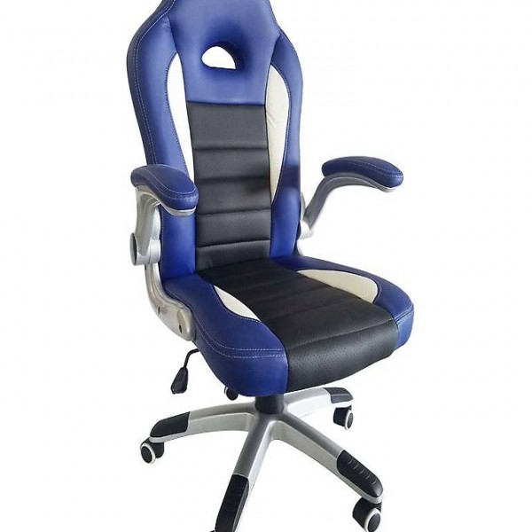  Bürostuhl, Drehstuhl "Racing" 3-farbig