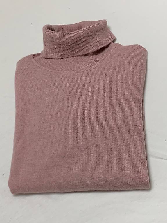 Rollkragenpullover, 100% Casmere, Gr. M