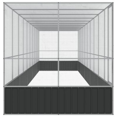  vidaXL Voliere mit 1039x207x212 cm StahlSKU:3214275