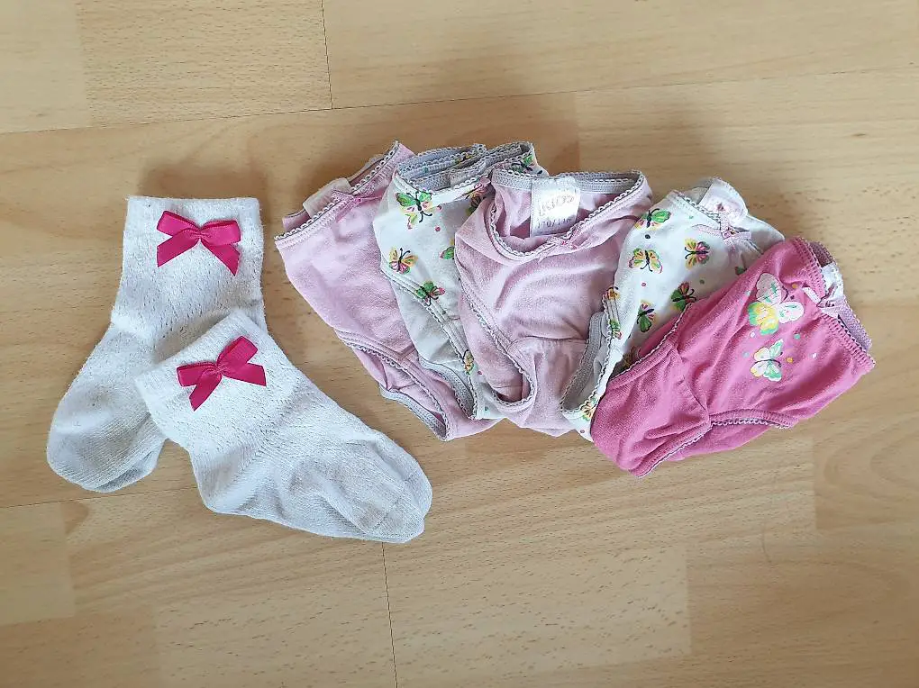 Unterwäsche Set: 110/116 girl (6-teilig)