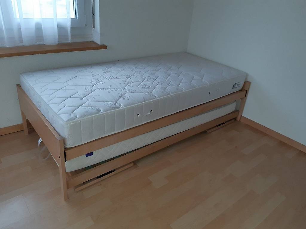 Hasena Raumsparbett / Klappbett 90x200cm