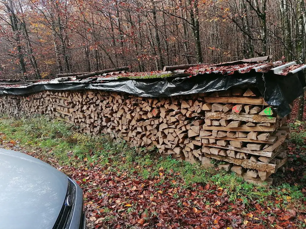 Brennholz Laubhartholz