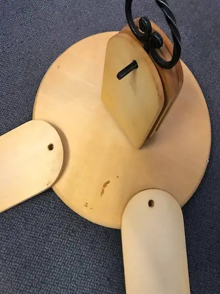 antiker Käseplatten set aus Holz