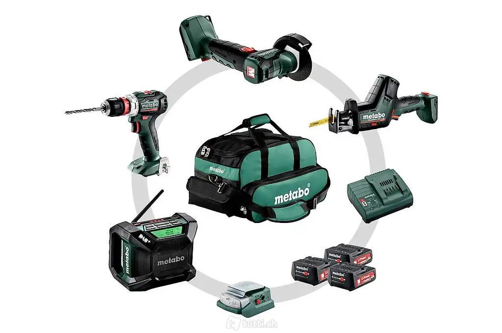  combo set 5.2 (691160000) metabo akku-maschinen 12v im set