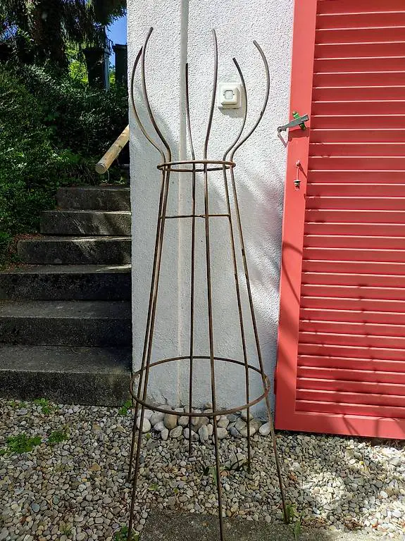 Rankhilfe für Kletterpflanze oder hohe Blumen