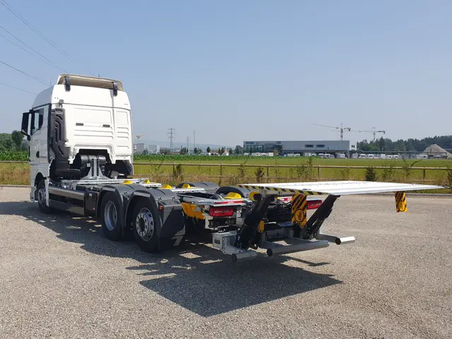 MAN, TGX 26.510 6x2-4 LL, Wechselrahmen / Containerchassis
