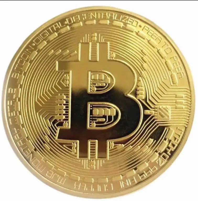 >^< Bitcoin Münze >^