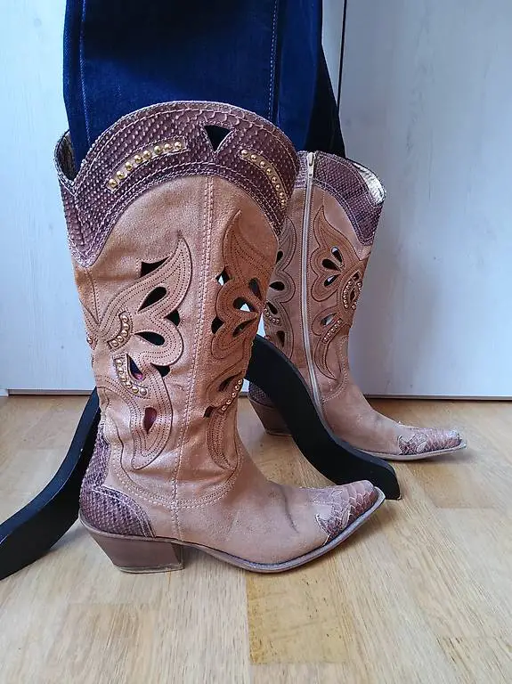 Cowboy Stiefel Gr 37 Western Boots Cowboystiefel Schuhe