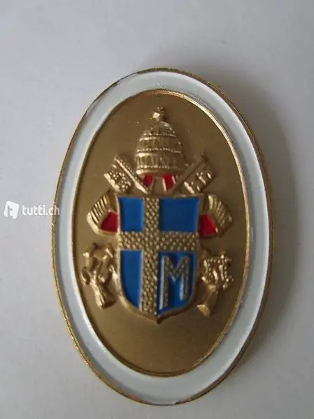 Rarität: Pin Päpstliches Siegel