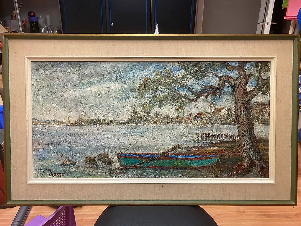 Gemälde von Fridolin Thoma 100cm x 60cm