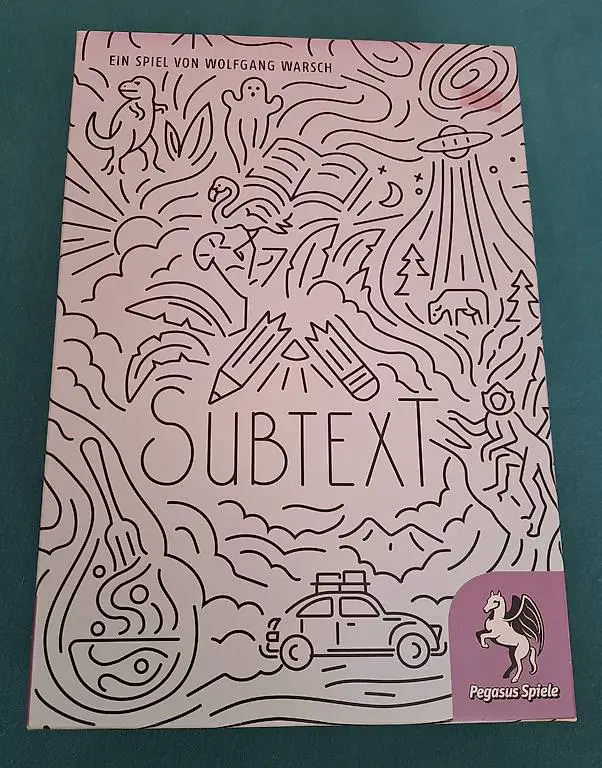 Gesellschaftsspiel: Subtext (2019, 4-8 Personen)