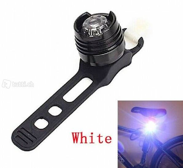  LED Fahrradlicht Velolampe Vorderlicht Rücklicht Silikon Fah