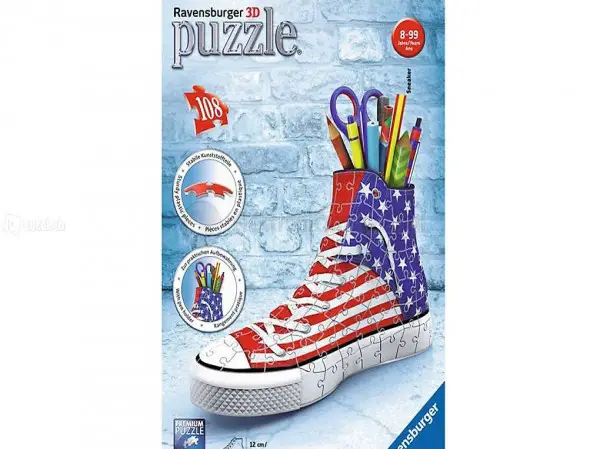 Puzzle 3D Sneaker de style américain (125494)