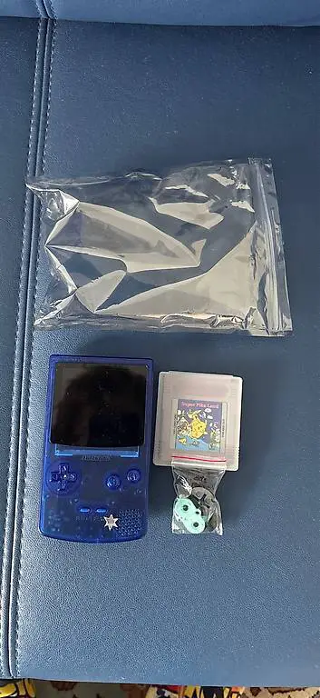 Gameboy Color FPGBC Konsole Blau
