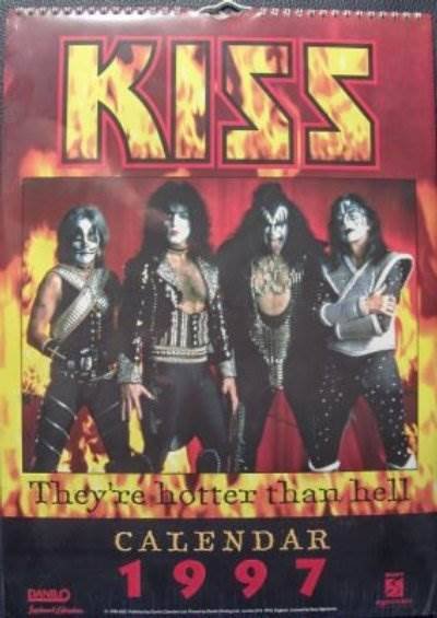 Calendrier : KISS CALENDAR 1997
