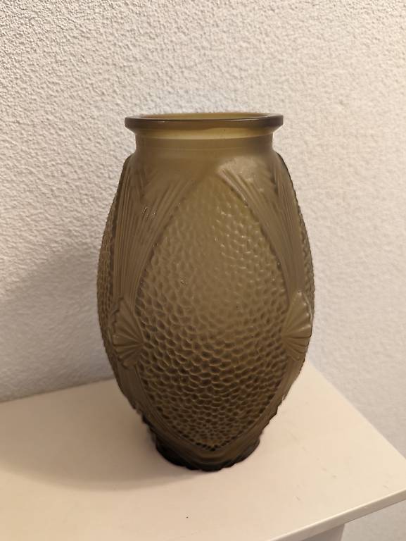 Blumenvase Vase Goldfisch Art Deco