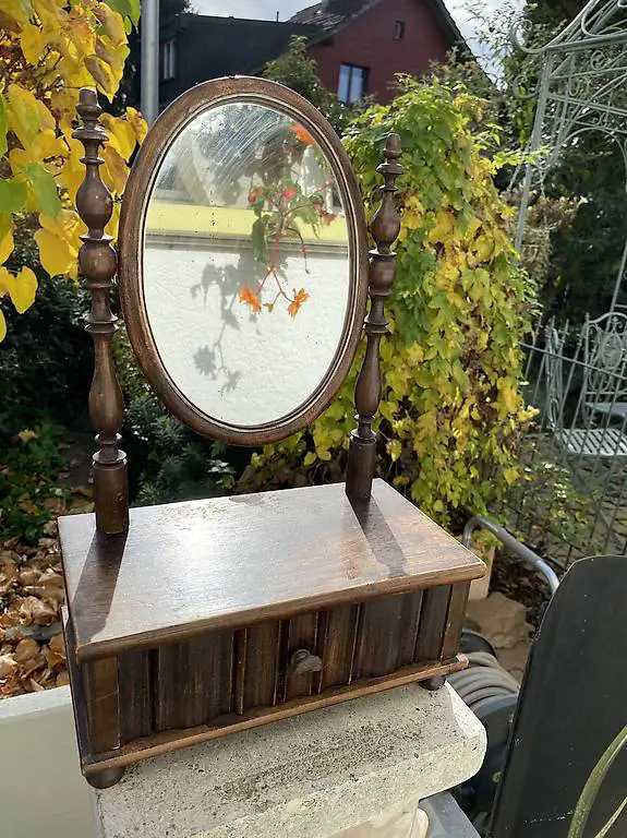 Schmuckkästchen mit Spiegel Gründerzeit ca. 1880