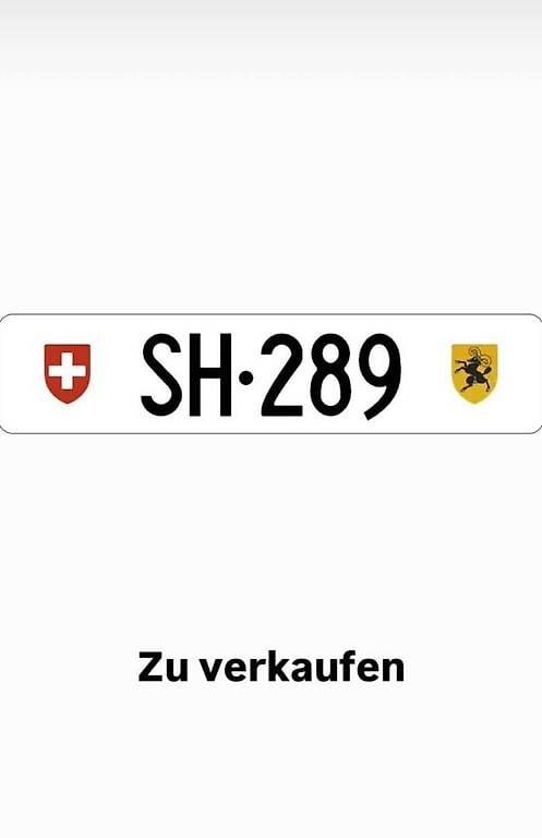 Autonummer/Kontrollschild