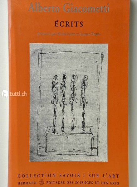 Giacometti, Alberto. Ecrits.