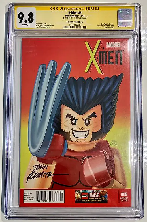 Comic Marvel X-Men 005 CGC 9.8 Signiert