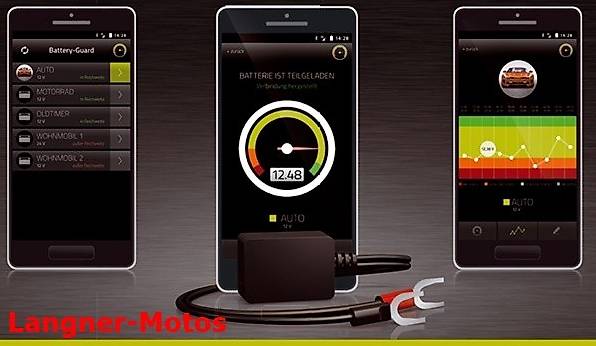 Batterie Wächter Bluetooth Vespa GTS VBB BMW GS 1000RR Neu*