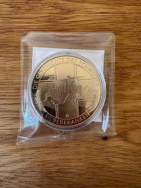 Sammlermünze? Die Geschichte des Schweizer Silberfrankens?
