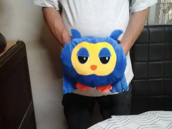 Bettflasche od Wärmekissen Eule