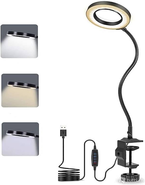  Vergrösserungs Schreibtischlampe, 3-Fach Vergrösserung