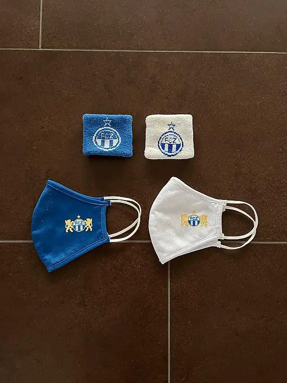 FCZ Stoff-Gesichtsschutzmasken, FCZ Schweissband