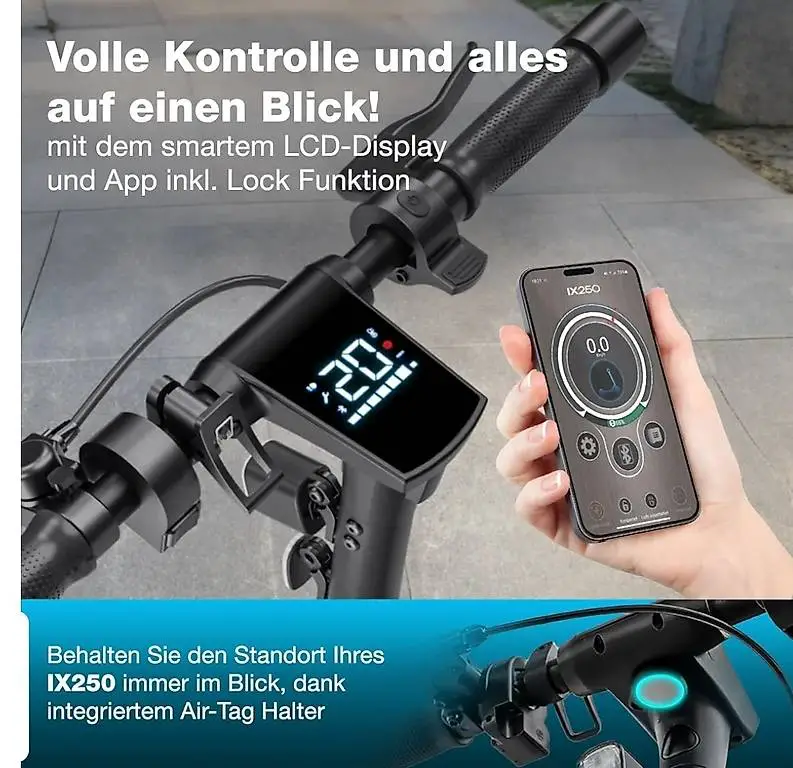 BLUEWHEEL E-Scooter mit Strassenzulassung