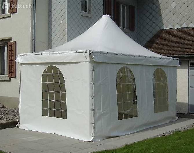  4 x 4 m Ganzjahreszelt, Pavillon, Weidezelt, Unterstand