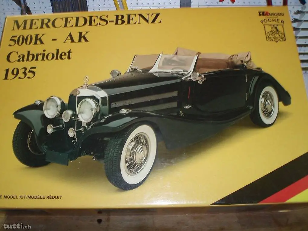 Modell Bausatz Pocher Mercedes Benz Cabrio 1/8