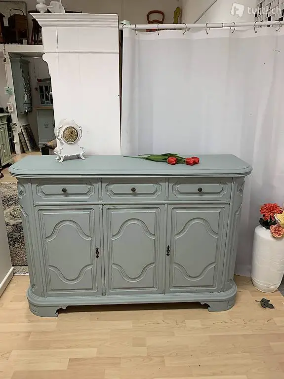 Sideboard Kommode Holz Petrol shabby chic by börnie"s