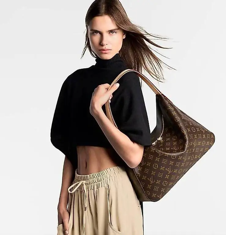 Louis Vuitton Slouchy MM MNG Canvas