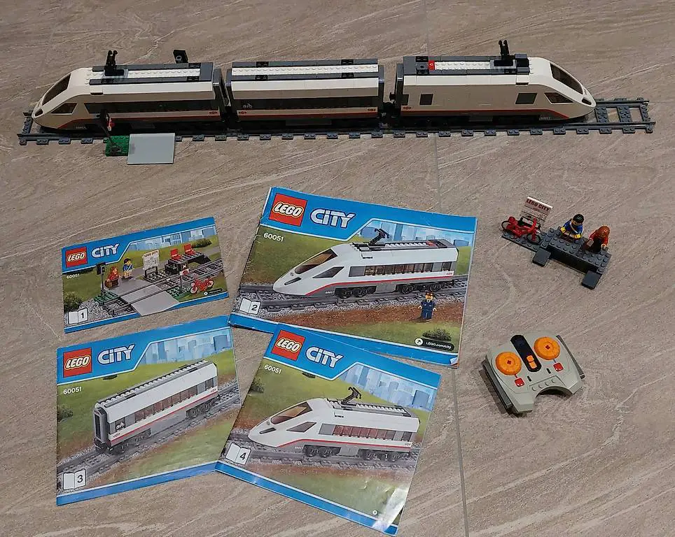 Lego City, Eisenbahn