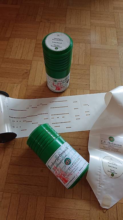 neue 31er Edi Hofmann Drehorgel Notenrollen Preisabschlag %%