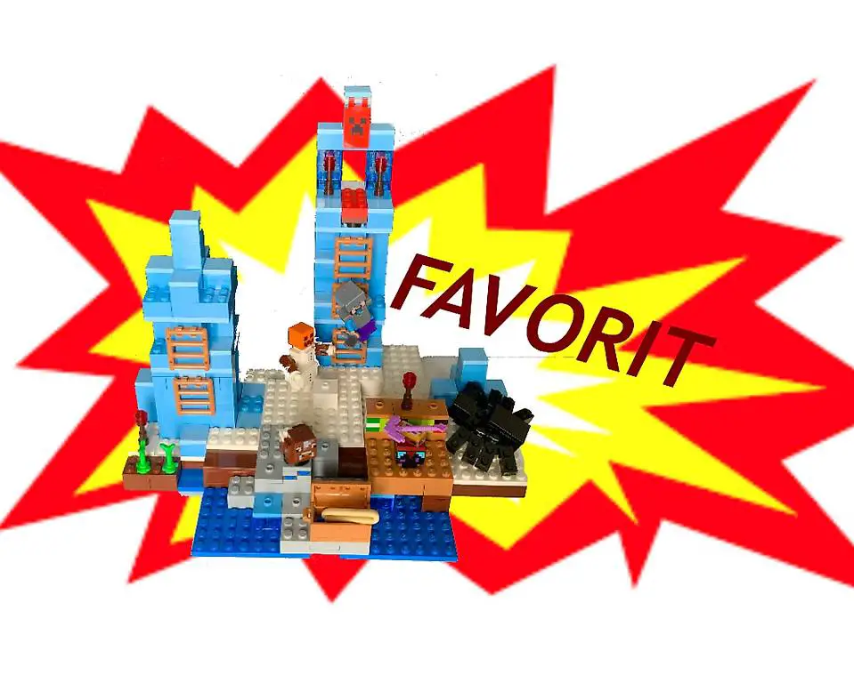 Minecraft LEGO Ice Spikes 21131 (100% KOMPLETT)